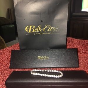 10K Diamond Tennis Bracelet
